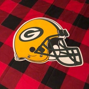 Green Bay Packers helmet poster
